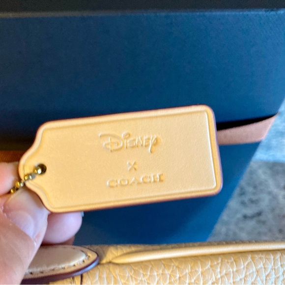 Disney X Coach Kitt Messenger Crossbody With Minnie Mouse Disney 100 Garden NWT - Picture 4 of 9